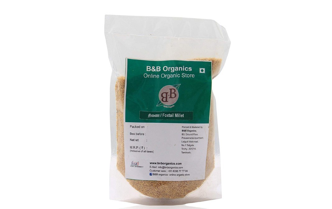 B&B Organics Foxtail Millet    Pack  10 kilogram